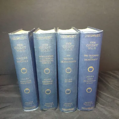 The Great War, 4 Volumes, George Allen