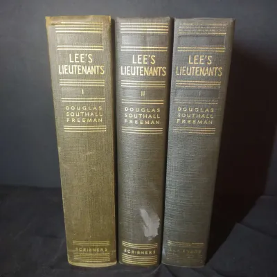 Lee's Lieutenants,  Douglas Southall Freeman, 3 Volumes