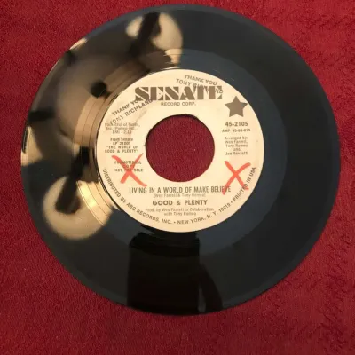 Tony Romano & Good & Plenty – “Living in a World of Make Believe” | Scepter Promo 45 RPM, 45-2105