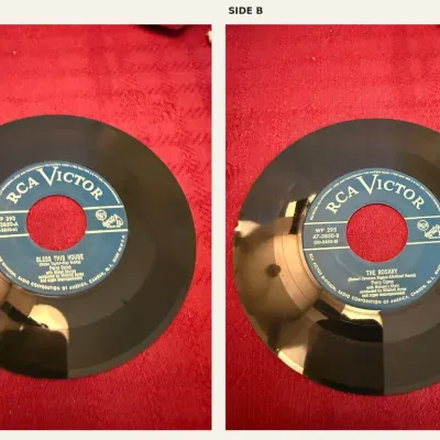 Perry Como “Bless This House” / “The Rosary” | RCA Victor 45 RPM | WP 293, 47-3850