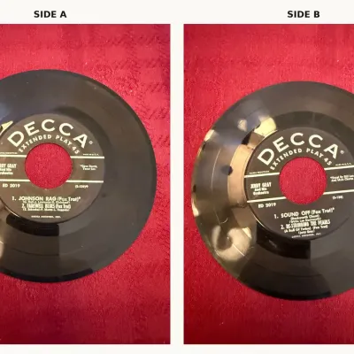Jerry Gray and His Orchestra “Johnson Rag” / “Farewell Blues” + “Sound Off” / “Restringing the Pearl