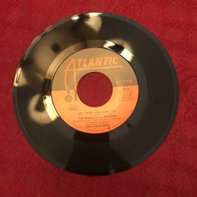 The Manhattan Transfer – “Boy from New York City” / “The Word of Confirmation” | Atlantic 45 - 3816