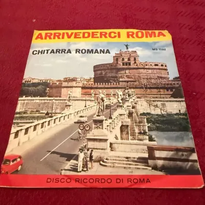 Carlo Genovesi con Felix Cameroni Orchestra “Chitarra Romana” 45 RPM Phonocolor MS 1192 Vintage Viny