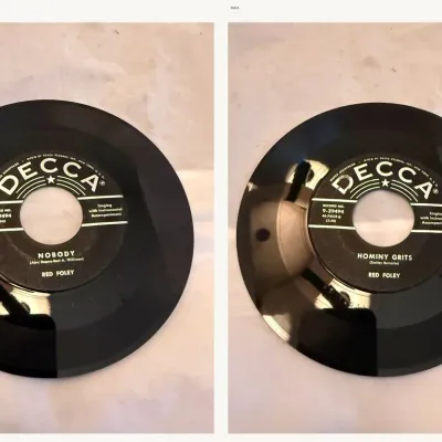 Red Foley – “Nobody” / “Hominy Grits” – Decca 9-29494, 45 RPM