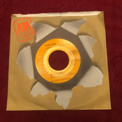 Hank Snow – “Hello Love” / “Until the End of Time” | RCA Victor 45 RPM Single, 47-8625