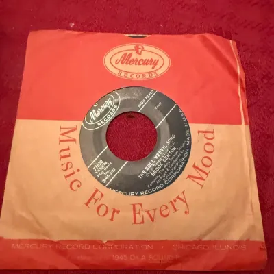 Brook Benton “Your Eyes” / “The Boll Weevil Song” 45 RPM Mercury 71820 Vintage Vinyl