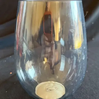 Clear Stemless Goblet, 20 fl oz (591 mL)