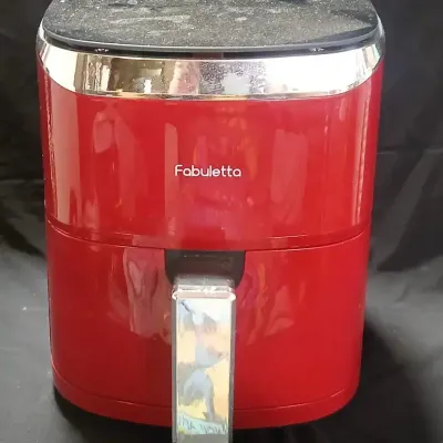 Fabuletta Red Digital Air Fryer with Touch Controls