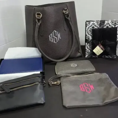 Initials Purses, Lavemi Leather Wallet & More!