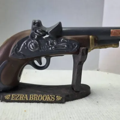 Ezra Brooks Whiskey Decanter