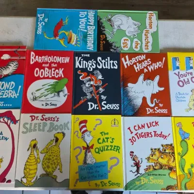 Dr Seuss Hardcover Books Lot 2