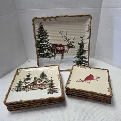 St. Nicholas Square Plates