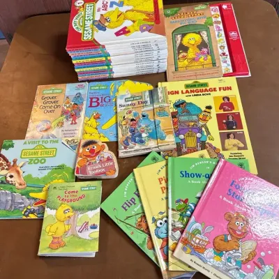 Vintage Sesame Street Books