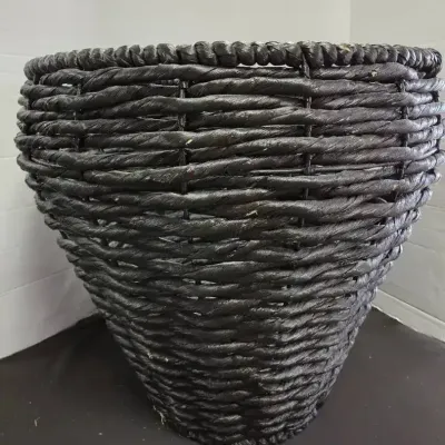 Large Black Basket