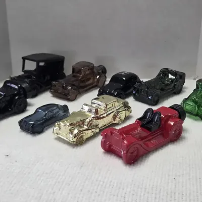 Collection Of Vintage Avon Car Cologne/ Aftershave Decanter Bottles 