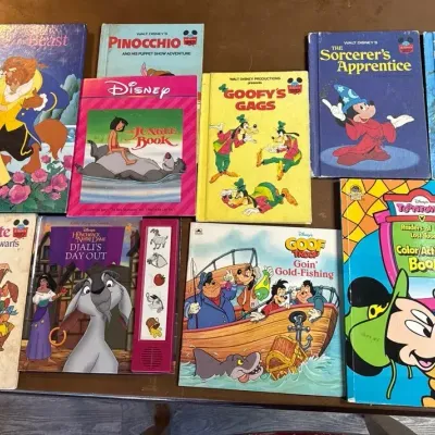 Vintage Disney Books 