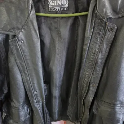 Gino Quality Leather Jacket Size L