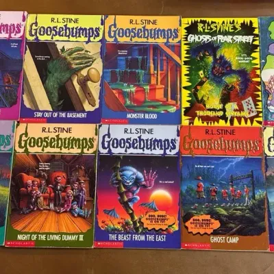 R.L. Stine Goosebumps Chapter Books