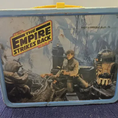 Vintage 1980 Star Wars: The Empire Strikes Back Metal Lunch Box 