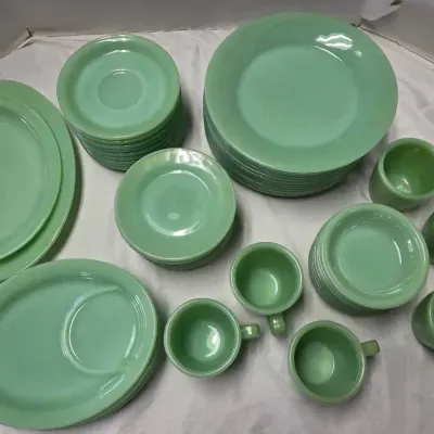 Vintage Fire-King Jadeite Restaurant Ware