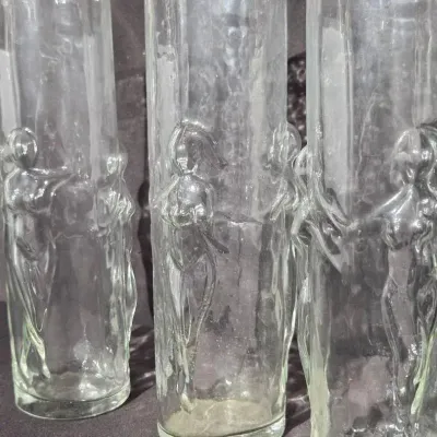 Vintage Libbey "La Femme" Glasses 