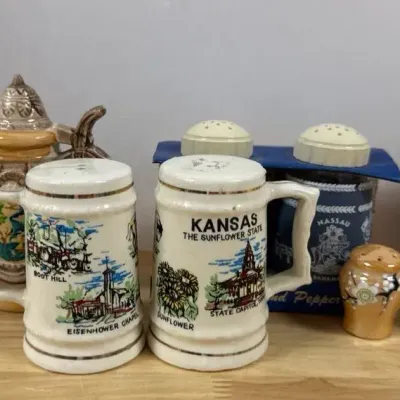 Vintage Salt And Pepper Shakers