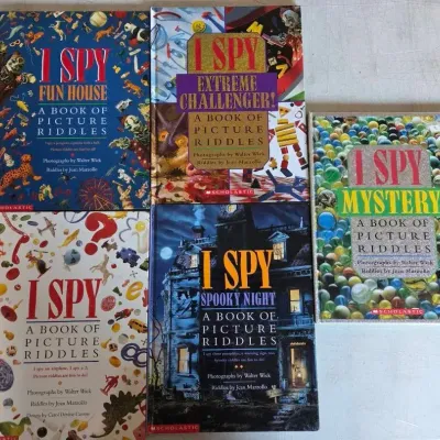 I Spy Hardcover Childrens Books