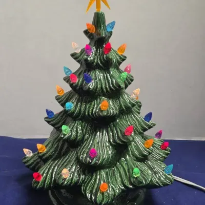 Vintage Ceramic Christmas Tree 