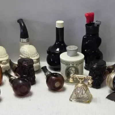 Vintage Avon Decanter Bottles 