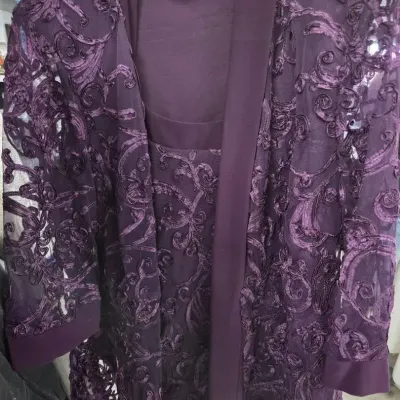 R & M Richards 20W Purple Dressy Outfit
