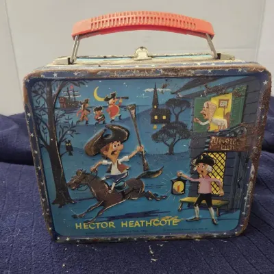 vintage 1964 Aladdin Industries metal lunch box