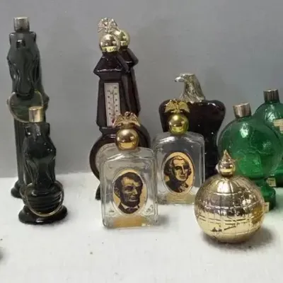 Vintage Avon Decanter Bottles 