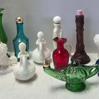 Vintage Avon Decanter Bottles 