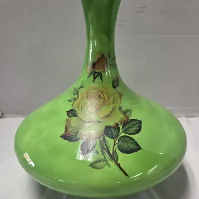 Bright Green Vase