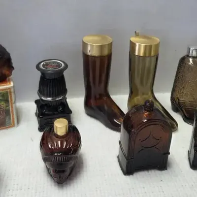 Vintage Avon Decanter Bottles 