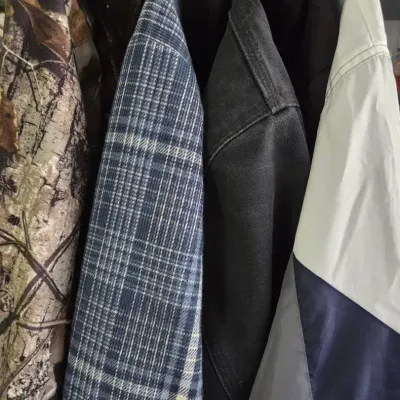 Men's Jackets Including Cowboys, Habit, And Carhartt! Sizes L-XL