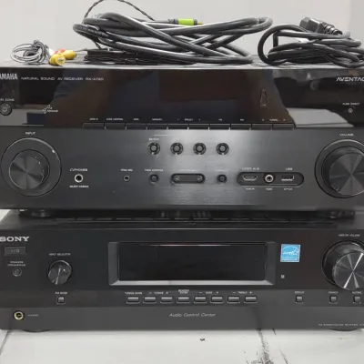 Yamaha RX-A720 And Sony STR-DH100 Receivers