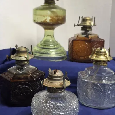 Vintage Oil Lamps 
