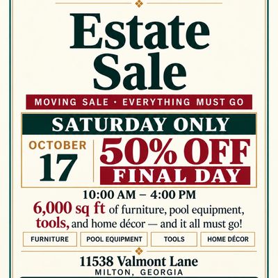 Estate sale photo