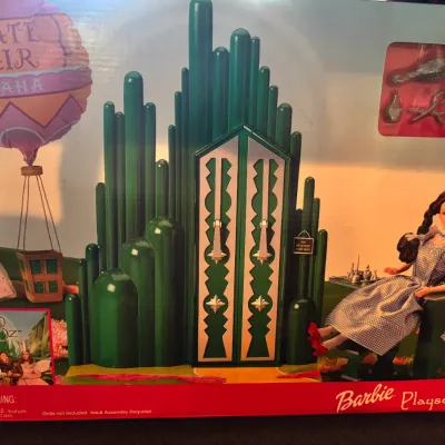 Vintage Barbie as The Wizard of Oz Emerald City playset by Mattel, in its original box.