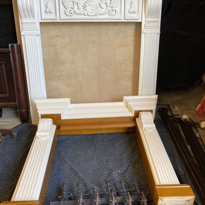 Sale Photo Thumbnail #304: Fireplace mantels