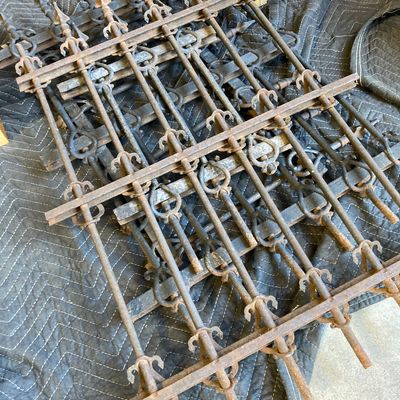 Sale Photo Thumbnail #305: Victorian cast iron architectural salvage