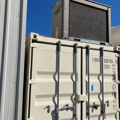 Sale Photo Thumbnail #345: Commercial condensor on top of storage container