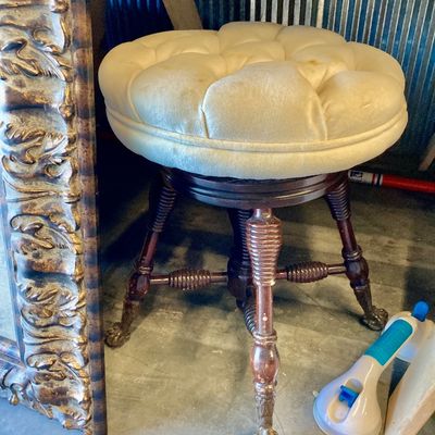 Sale Photo Thumbnail #128: Antique stool