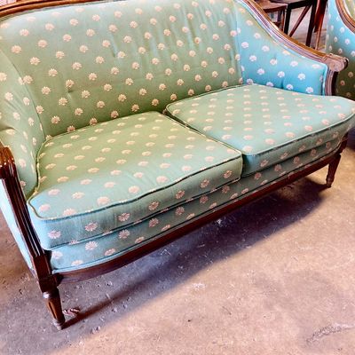 Sale Photo Thumbnail #228: First French style settee