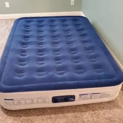 EnerPlex Queen Size Air Mattress with Built-In Electric Pump & Storage Bag