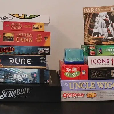 15 Piece Board Game Collection 