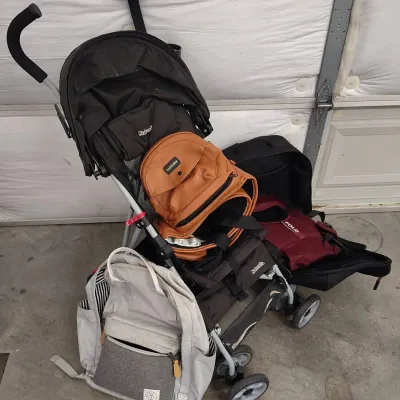 Child And Infant Carrier And Stroller Lot