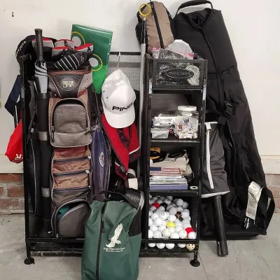 Golf Accessories And Storage Lot