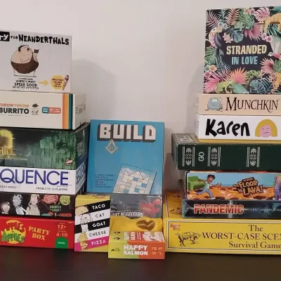 18 Piece Board Game Collection 